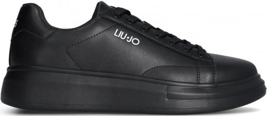 Liu Jo Big 01 Leather Sneakers Black/Black - Herenschoenen 40-52 - 