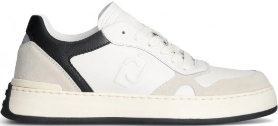 Liu Jo Boy 01 Leather/Suede Sneakers White/Black - Herenschoenen 40-52 - 
