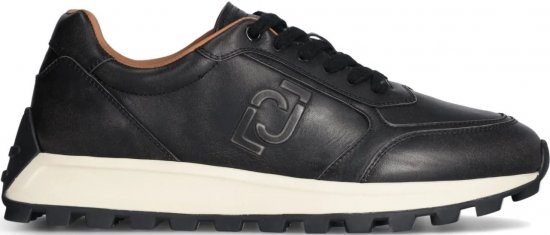 Liu Jo Running 01 Leather Sneakers Black - Herenschoenen 40-52 - 