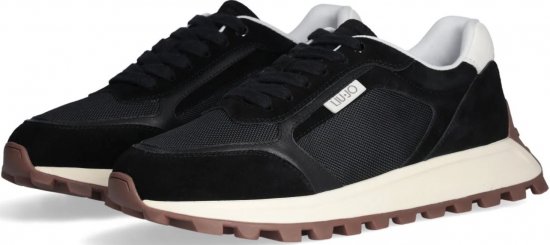 Liu Jo Running 02 Sneakers Black/Off White - Herenschoenen 40-52 - 