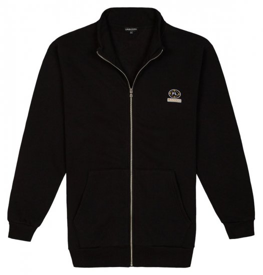Lavecchia 2027 Sweatshirt met rits Zwart - Sweaters & hoodies - Sweaters & Hoodies Grote Maten Heren