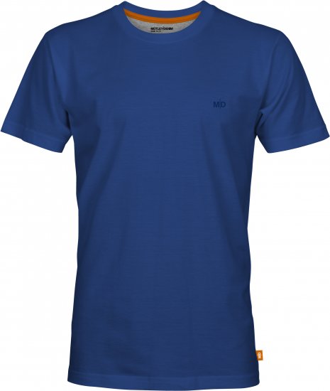 Motley Denim Malaga T-Shirt Royal Blue - T-shirts - Grote Maten T-shirts Heren