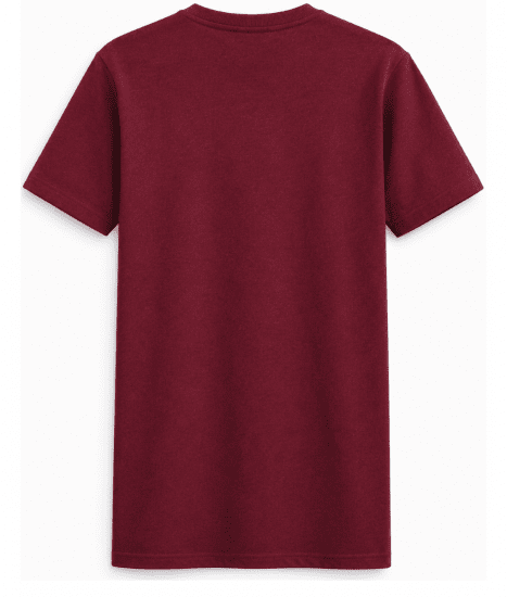 Motley Denim Milan T-shirt Rood - T-shirts - Grote Maten T-shirts Heren