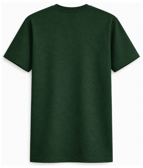 Motley Denim Milan T-shirt Racinggroen - T-shirts - Grote Maten T-shirts Heren