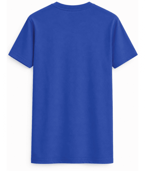 Motley Denim Milan T-shirt Koningsblauw - T-shirts - Grote Maten T-shirts Heren