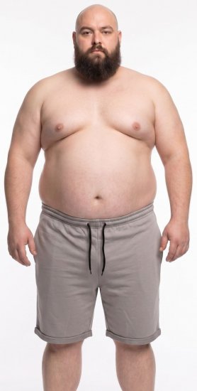 20 Nodi Bora Joggingshort Grijs - Joggingbroeken & shorts - Joggingbroeken & Shorts Heren Grote Maten