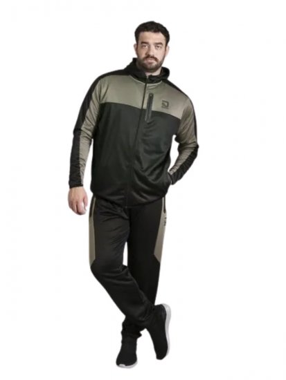 D555 Southport Hoodie met rits Zwart - Sweaters & hoodies - Sweaters & Hoodies Grote Maten Heren