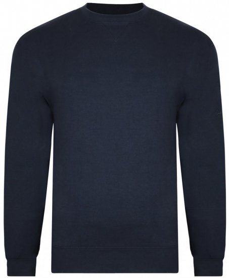 Kam Jeans 502 Sweater Donkerblauw TALL - HERENKLEDING MT-6XLT - Tall Kleding Heren