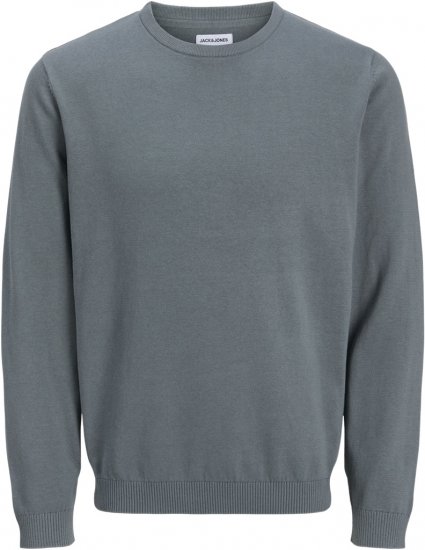 Jack & Jones BASIC Knitted Sweater Grey - Sweaters & hoodies - Sweaters & Hoodies Grote Maten Heren