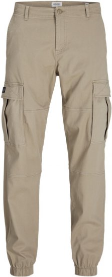 Jack & Jones Jonnie Cuffed Cargo Pants Beige - Jeans & broeken - Jeans & Broeken Grote Maten Heren