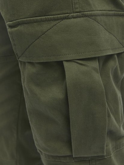 Jack & Jones Jonnie Cuffed Cargo Pants Green - Jeans & broeken - Jeans & Broeken Grote Maten Heren