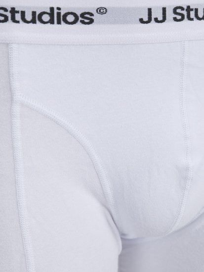 Jack & Jones Soho Solid Trunks 3-pack White/Grey/Black - Ondergoed & zwem - Grote Maten Ondergoed Heren