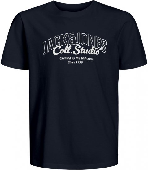 Jack & Jones Makoto T-shirt Blue - T-shirts - Grote Maten T-shirts Heren