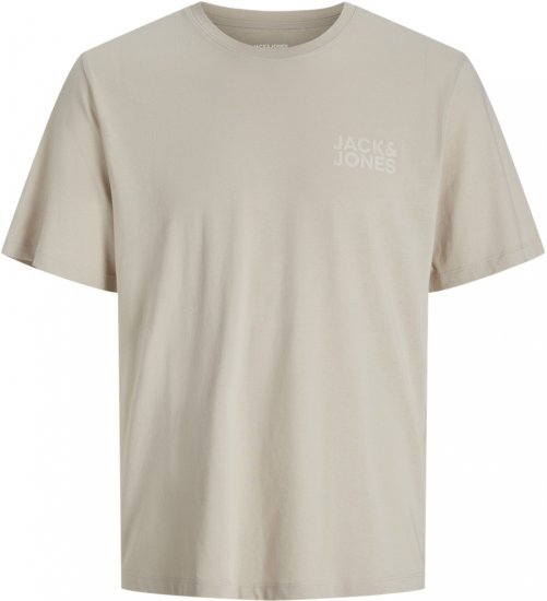 Jack & Jones CORP Logo T-shirt Grey - T-shirts - Grote Maten T-shirts Heren
