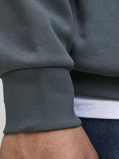 Jack & Jones 2 COL LOGO Hoodie Grey - Sweaters & hoodies - Sweaters & Hoodies Grote Maten Heren