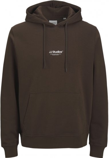 Jack & Jones Soho Hoodie Brown - Sweaters & hoodies - Sweaters & Hoodies Grote Maten Heren