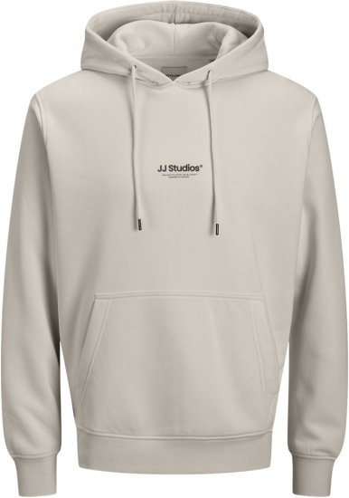 Jack & Jones Soho Hoodie Grey - Sweaters & hoodies - Sweaters & Hoodies Grote Maten Heren