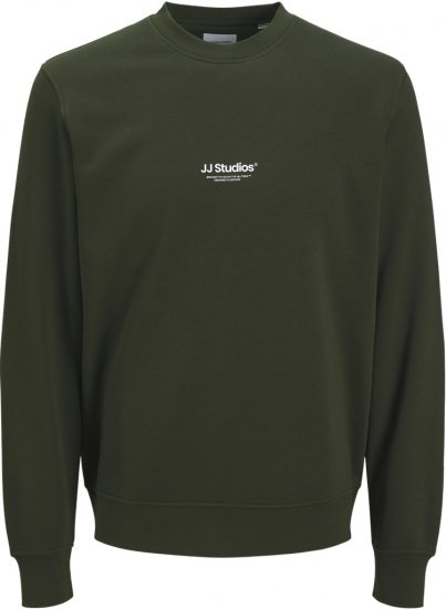 Jack & Jones Soho Sweatshirt Green - Sweaters & hoodies - Sweaters & Hoodies Grote Maten Heren