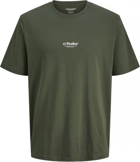 Jack & Jones Soho T-Shirt Green - T-shirts - Grote Maten T-shirts Heren