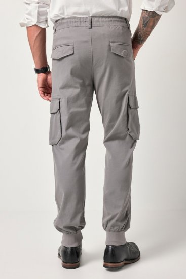JP1880 Cargo Pants Flexnamic Modern Fit Grey - Jeans & broeken - Jeans & Broeken Grote Maten Heren