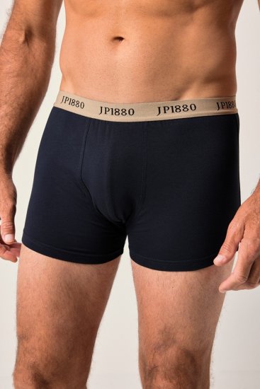 JP1880 FLEXNAMIC OEKO-TEX Boxer Shorts 3-Pack Dark Navy - Ondergoed & zwem - Grote Maten Ondergoed Heren