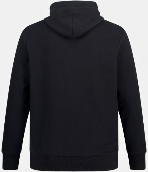 JAY-PI Hoodie with Soft Brushed Interior Black - Sweaters & hoodies - Sweaters & Hoodies Grote Maten Heren