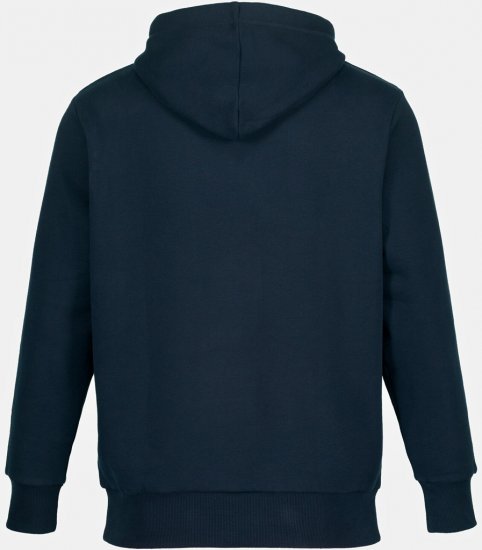 JAY-PI Hoodie with Soft Brushed Interior Navy - Sweaters & hoodies - Sweaters & Hoodies Grote Maten Heren