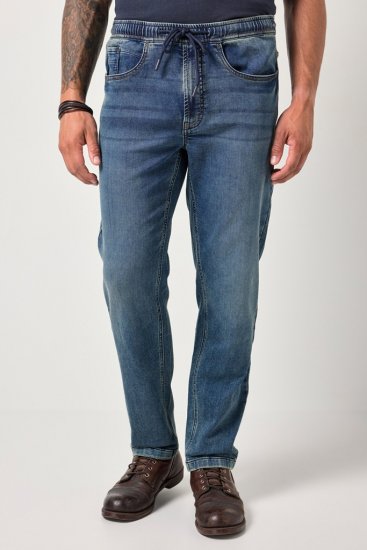 JP1880 FLEXNAMIC Straight Fit Jeans with Stretch Waist - Jeans & broeken - Jeans & Broeken Grote Maten Heren