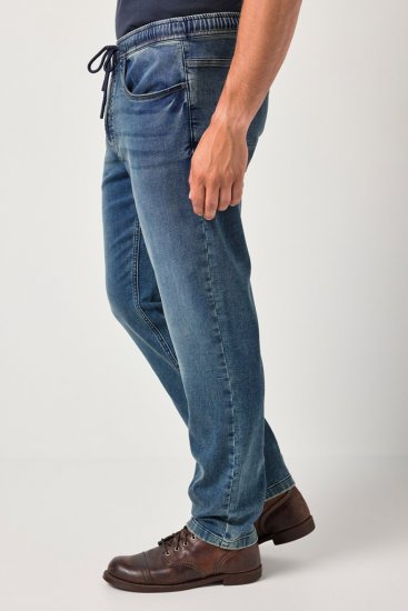 JP1880 FLEXNAMIC Straight Fit Jeans with Stretch Waist - Jeans & broeken - Jeans & Broeken Grote Maten Heren