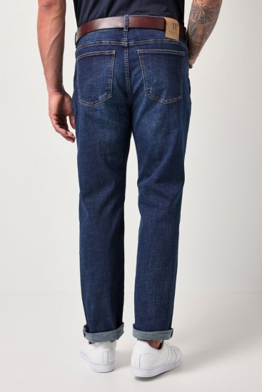 JP1880 FLEXNAMIC Jeans Tapered Loose Fit Dark Denim Blue - Jeans & broeken - Jeans & Broeken Grote Maten Heren