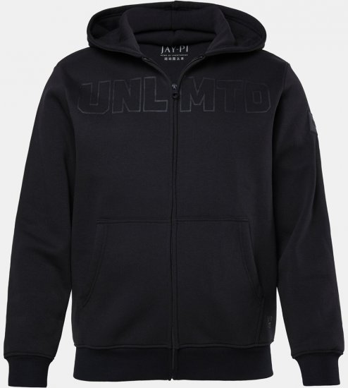 JAY-PI Tracksuit Hoodie Black - Sportkleding & Outdoor - Grote Maten Sportkleding Heren