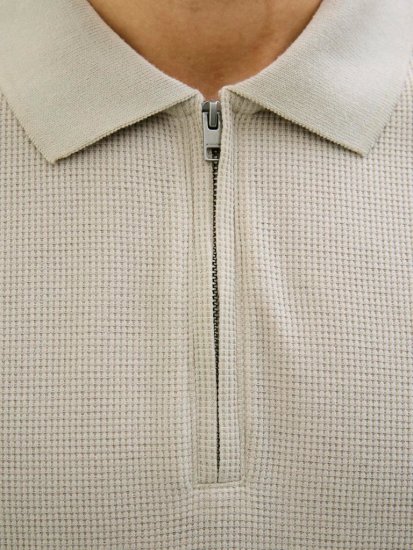 Jack & Jones Austin Polo Short Sleeve Grey - Polo shirts - Grote Maten Poloshirts Heren