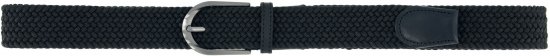 Ulla Popken Elastic Belt Black - Damesriemen - 