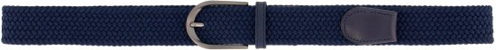 Ulla Popken Elastic Belt Blue - Damesriemen - 