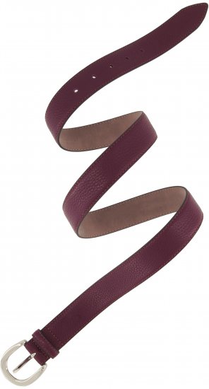 Ulla Popken Classic Belt Purple - Damesriemen - 