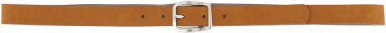 Ulla Popken Soft Suede Belt Brown - Damesriemen - 
