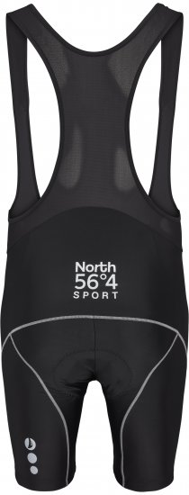 North Latitude Bike Shorts With Suspenders Black TALL - Sportkleding & outdoor - Grote Maten Sportkleding Heren