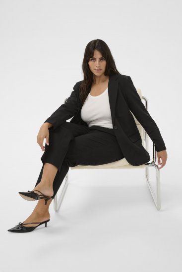 Kaffe Curve Sakira Blazer Diepzwart - Blazers - 