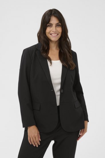 Kaffe Curve Sakira Blazer Diepzwart - Blazers - 