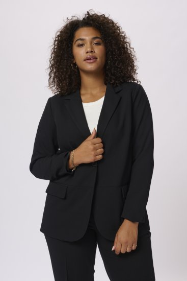 Kaffe Curve Sakira Blazer Diepzwart - Blazers - 