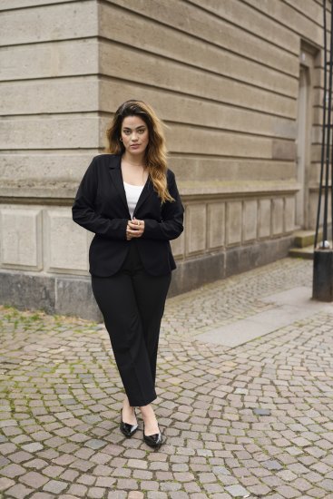 Kaffe Curve Sakira Blazer Diepzwart - Blazers - 