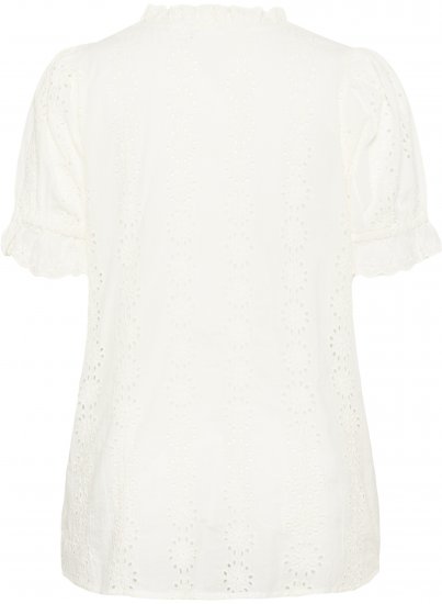Kaffe Curve Dina Blouse White - Blouses - 