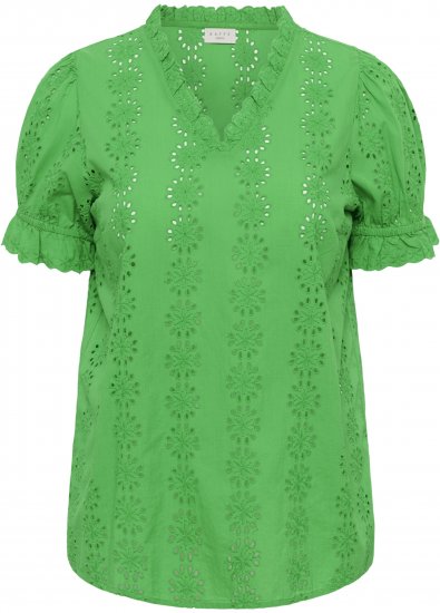Kaffe Curve Dina Blouse Bright Green - Blouses - 