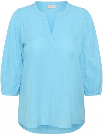 Kaffe Curve Thea Blouse Aquarius Blue - Blouses & tunieken - 