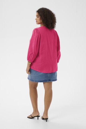 Kaffe Curve Thea Blouse Beetroot Purple - Blouses - 