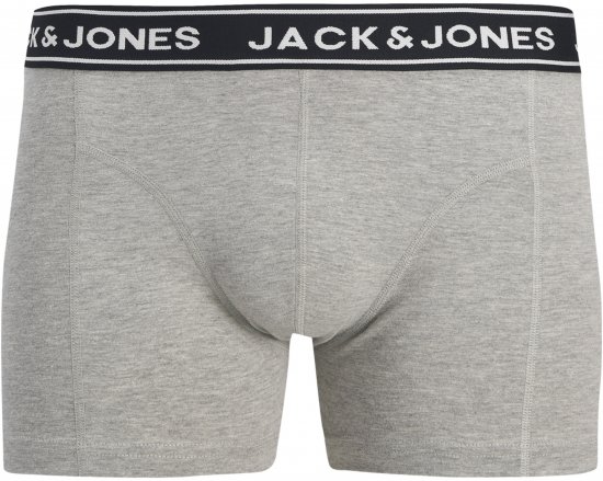 Jack & Jones Hector Solid Trunks 5-Pack Grey - Boxershorts - Grote Maten Boxershorts Heren