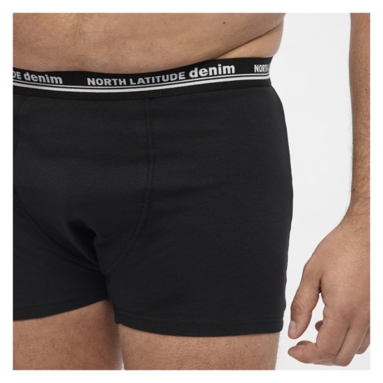North Latitude 5-Pack Boxershorts Black - Boxershorts - Grote Maten Boxershorts Heren