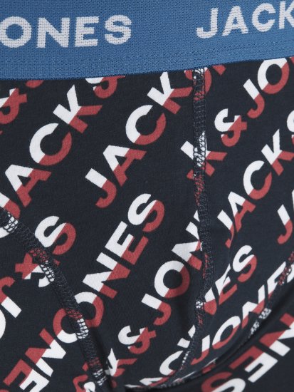 Jack & Jones Logo Trunks 3-Pack Navy Blazer - Ondergoed & zwem - Grote Maten Ondergoed Heren