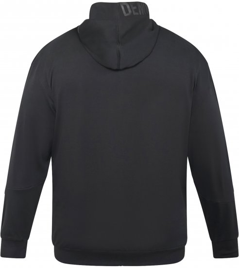 North Latitude 61325 Vest Met Capuchon Zwart - Sweaters & hoodies - Sweaters & Hoodies Grote Maten Heren