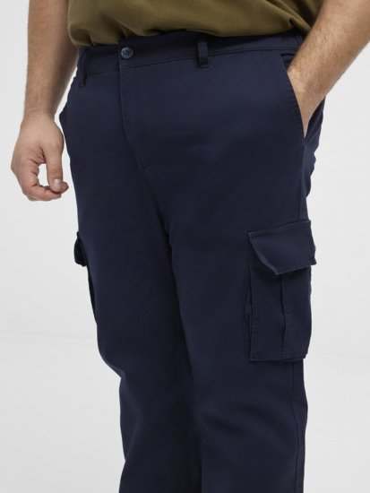 North Latitude 51141 Stretch Cargo Pants Navy - Jeans & broeken - Jeans & Broeken Grote Maten Heren